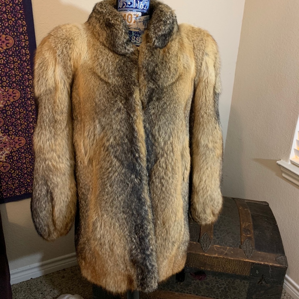 Rare Vintage Yves Saint Laurent Fox Fur